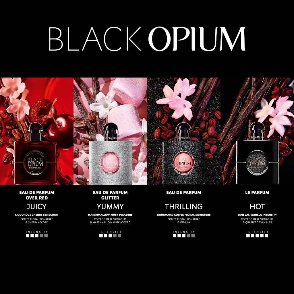 Yves Saint Laurent Black Opium Glitter EDP 90Ml