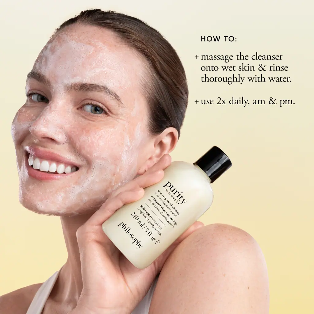 philosophy purity made simple one-step facial cleanser 240ml