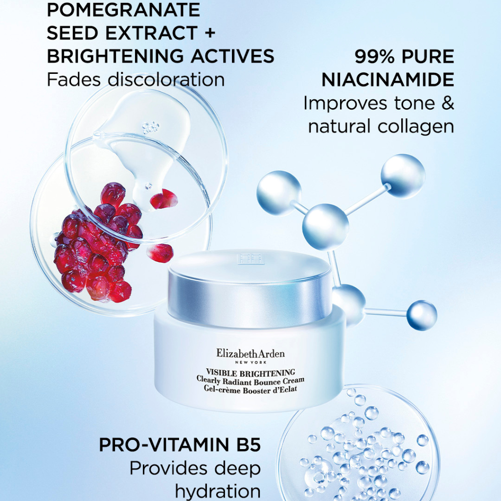 Elizabeth Arden Visible Brightening Clearly Radiant Bounce Cream 50ml