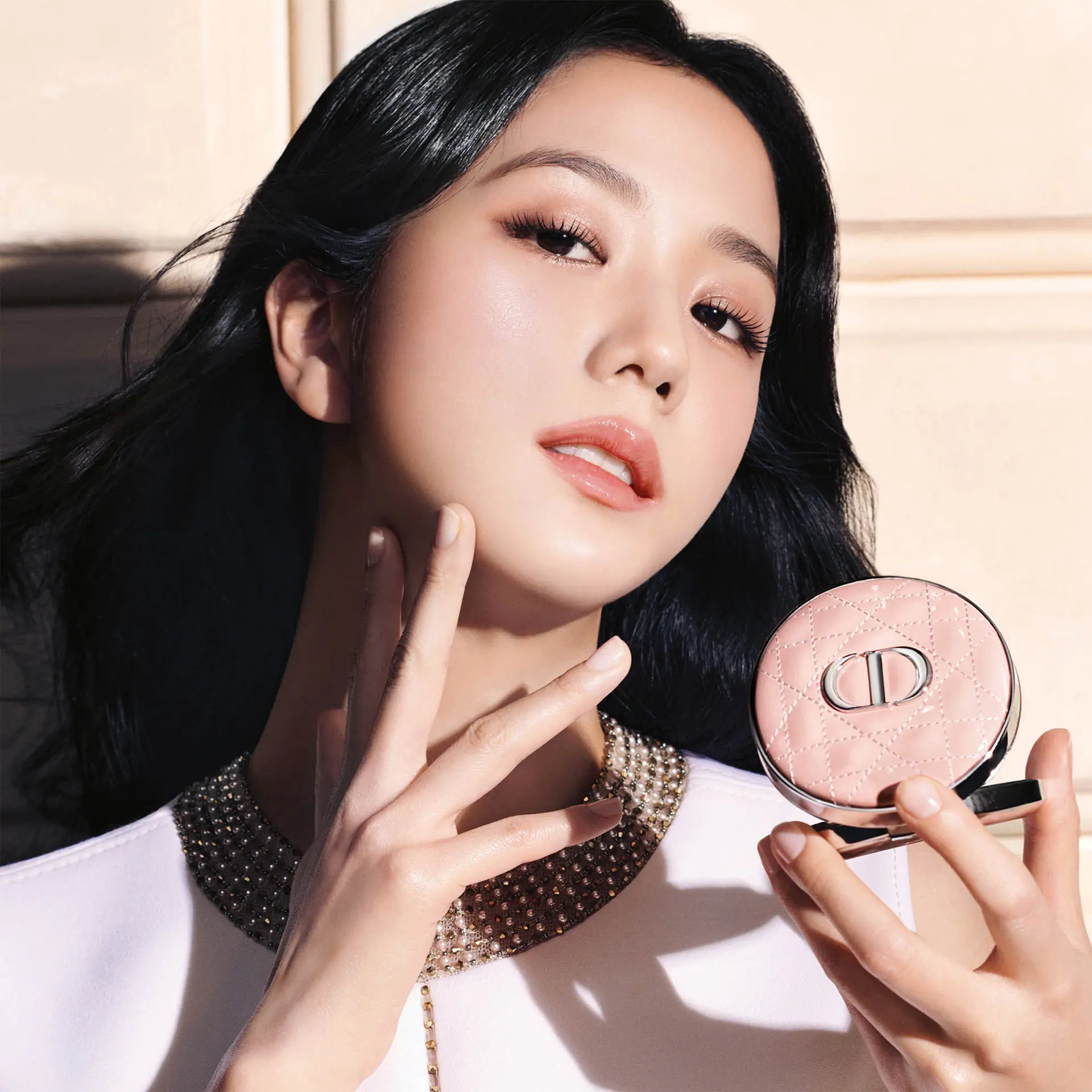 DIOR Forever Cushion Case Glossy Cannage Black Empty