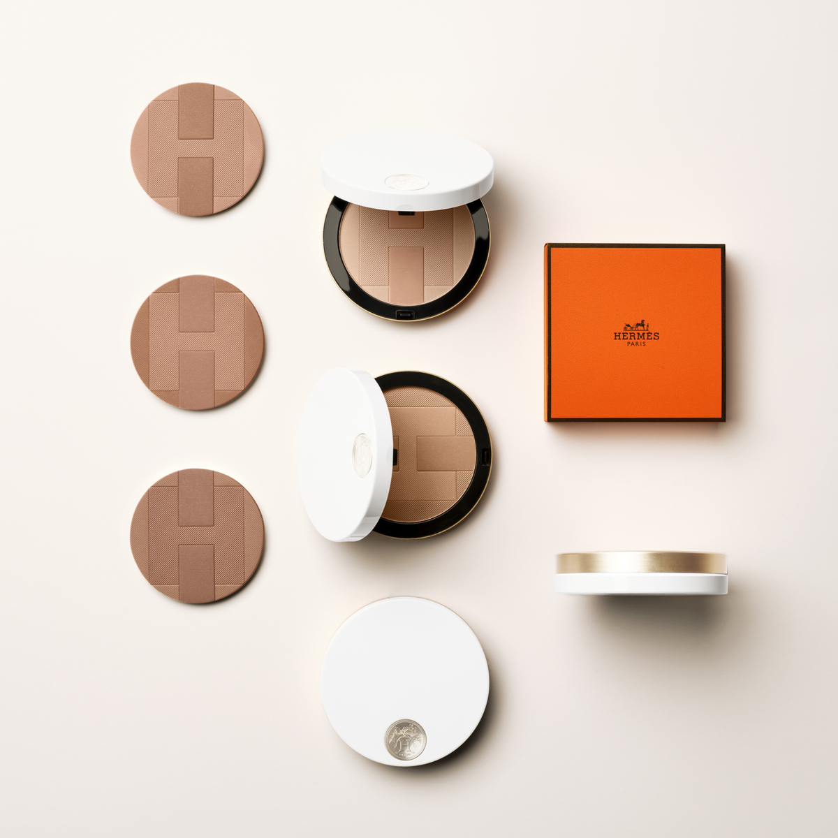 HERMÈS Plein Air, H Trio Healthy Glow Mineral Powder