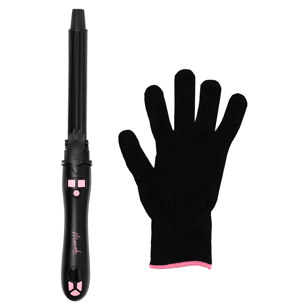 Mermade Hair Spin Curler Black 25mm