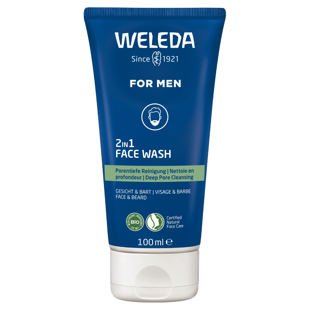 Weleda Men's 2in1 Face Wash 100ml