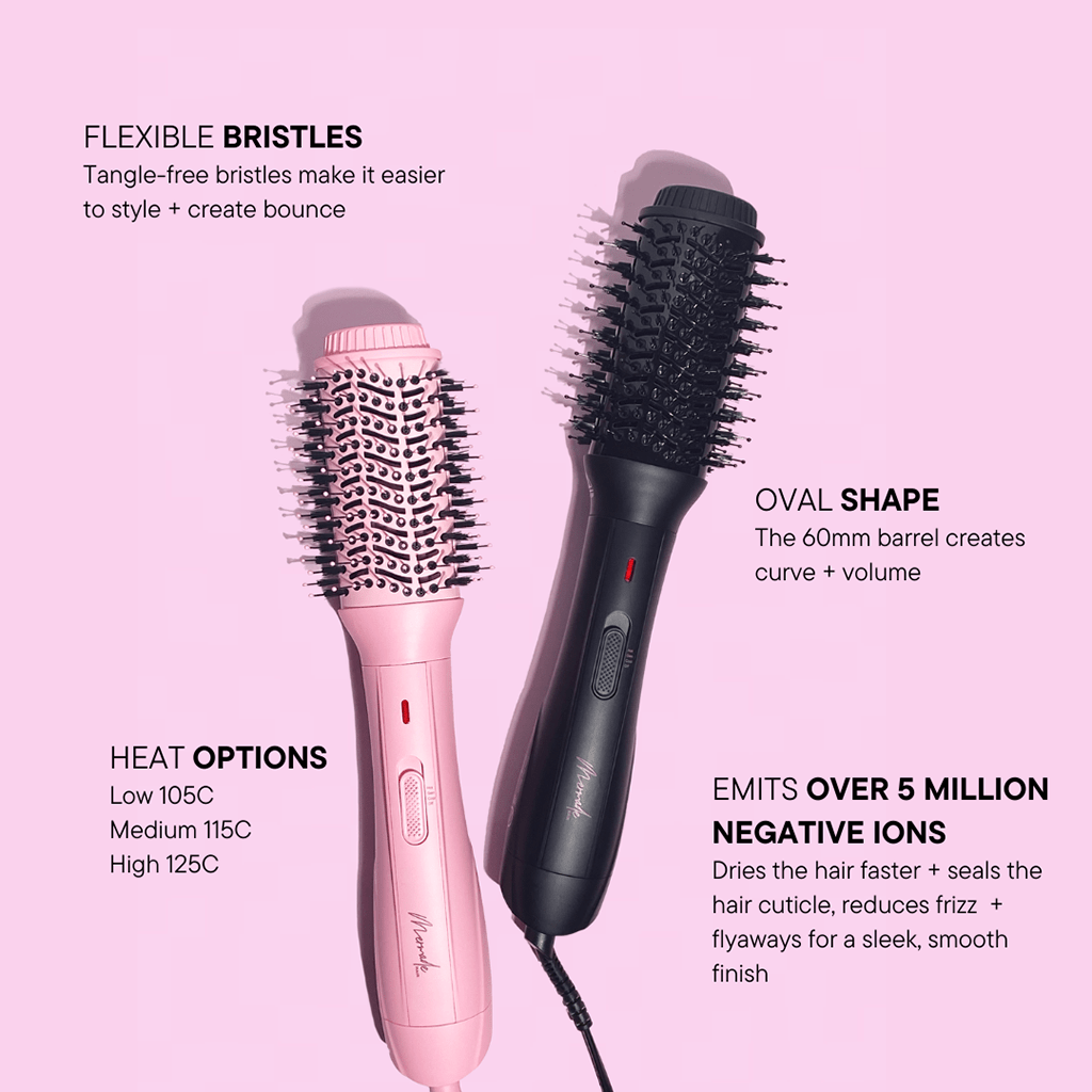Hairbrush Trubeauty Inch Hot Air Brush Hot Styling Brush Tru