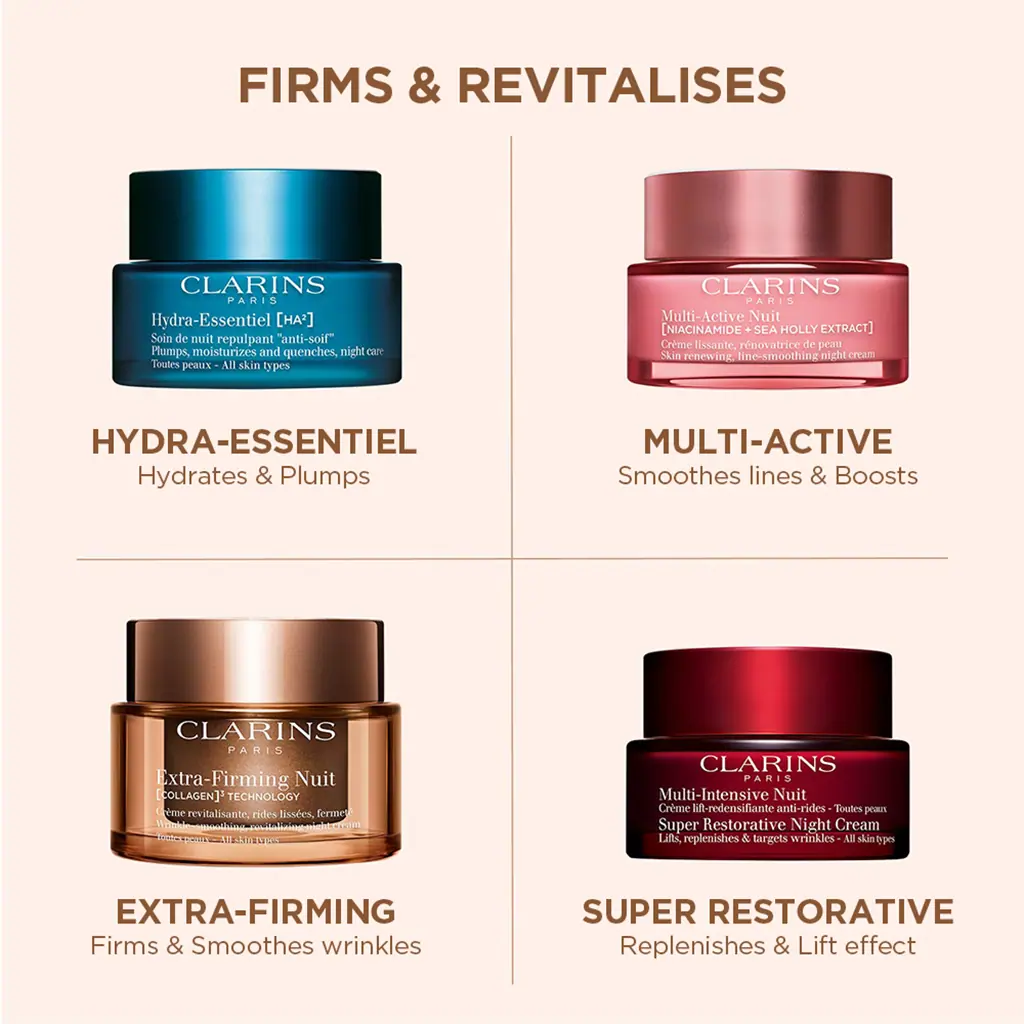 Clarins Extra-Firming Night Cream - All Skin Types 50ml