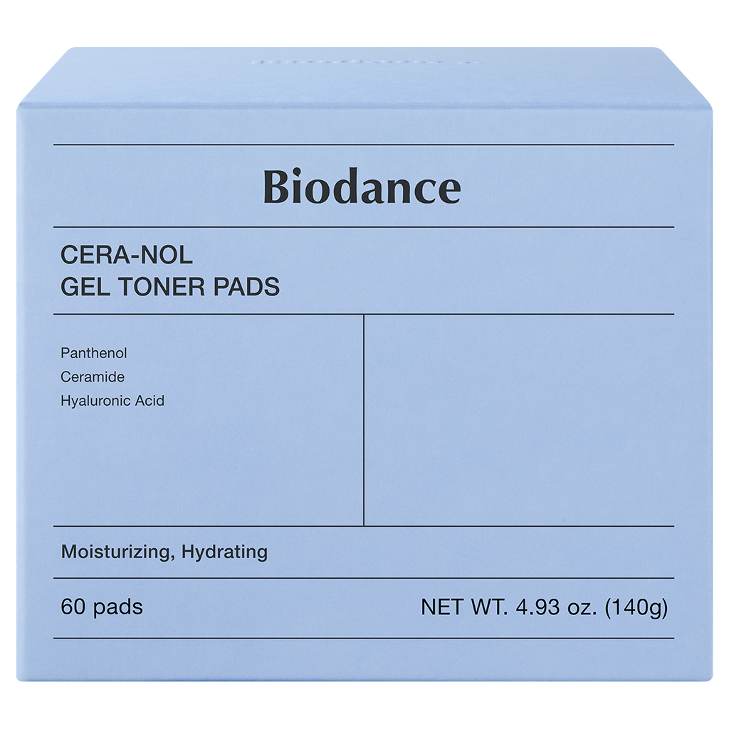 BIODANCE Cera-Nol Gel Toner Pads 60 Pads