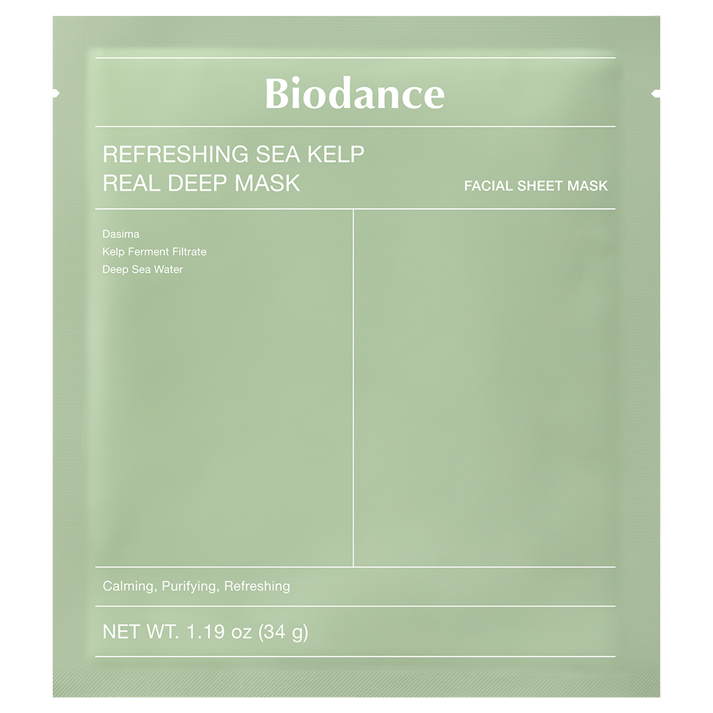BIODANCE Refreshing Sea Kelp Real Deep Mask 4pc
