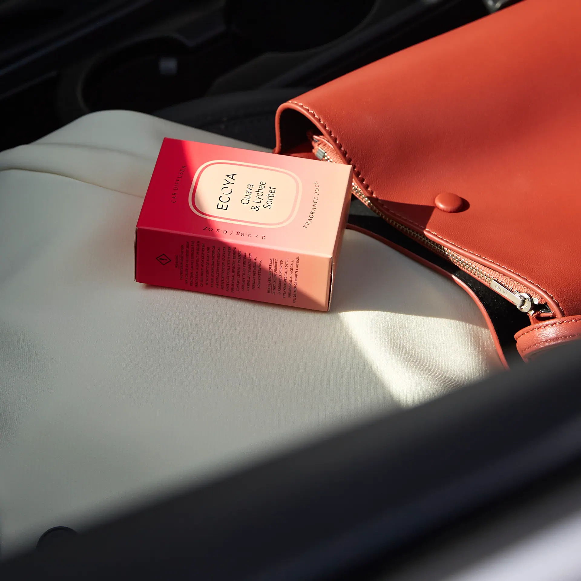 ECOYA Guava & Lychee Sorbet Car Diffuser Refill