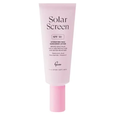 Gem Solar Screen Hydrating Face Sunscreen Lotion 50ml