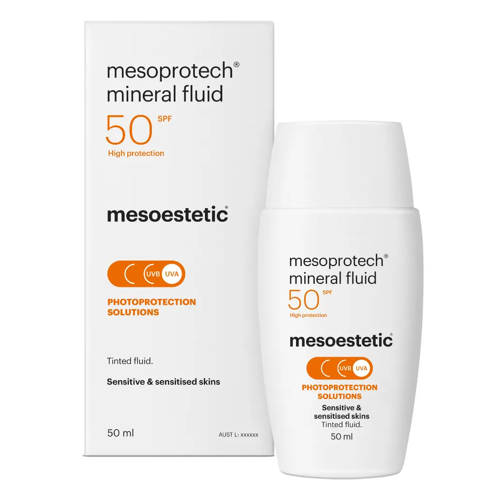 mesoestetic mesoprotech mineral fluid SPF50+ 50ml