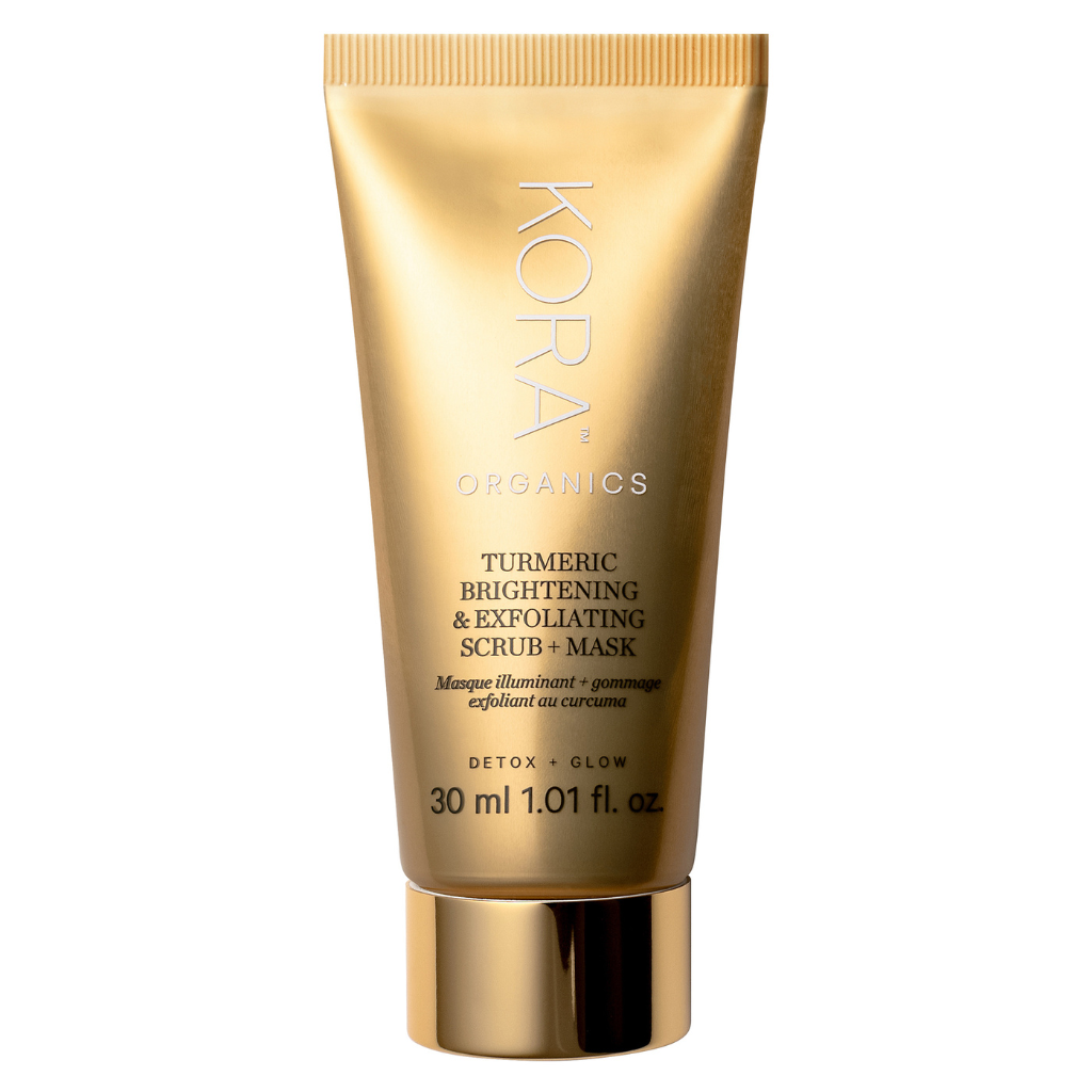 Kora Organics Turmeric Brightening & Exfoliating Mask 30mL