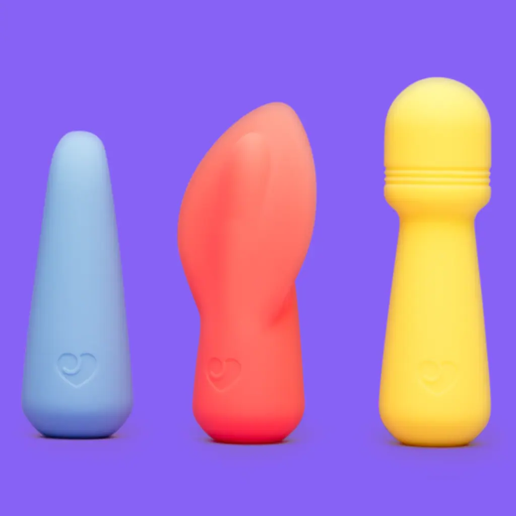 Lovehoney Mon Ami Trio of Vibrating Massagers - Blue