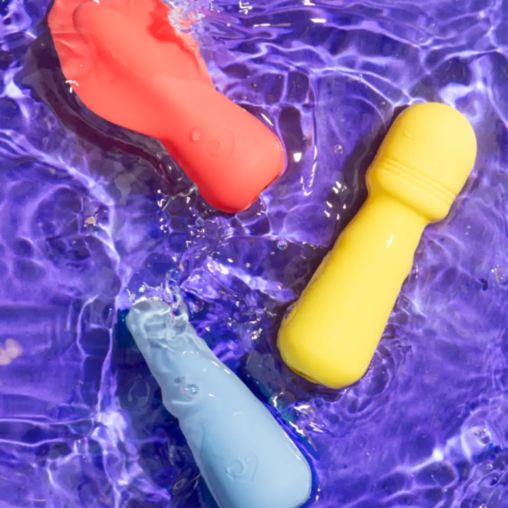 Lovehoney Mon Ami Trio of Vibrating Massagers - Blue