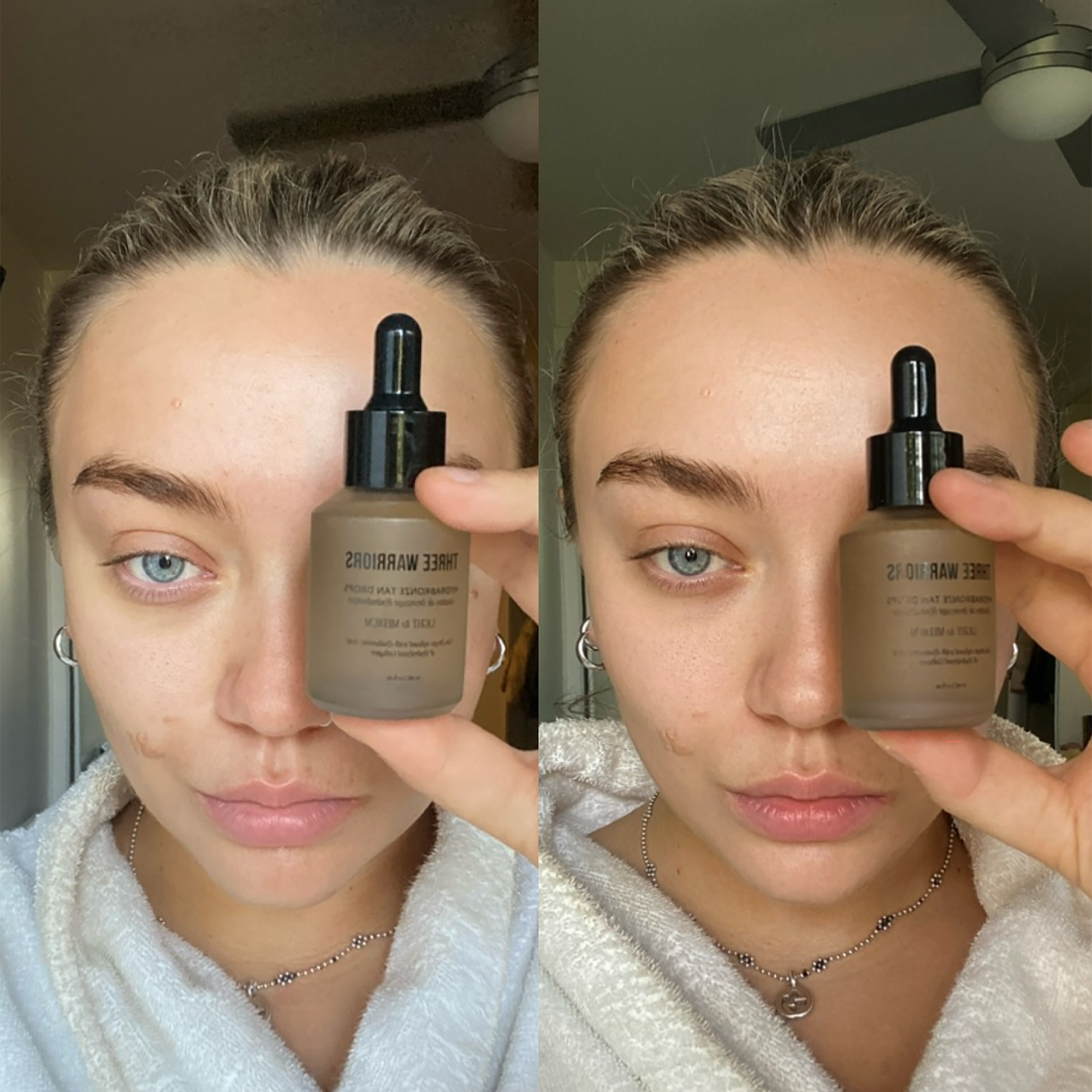 Three Warriors Hydrabronze Tan Drops - Medium to Dark