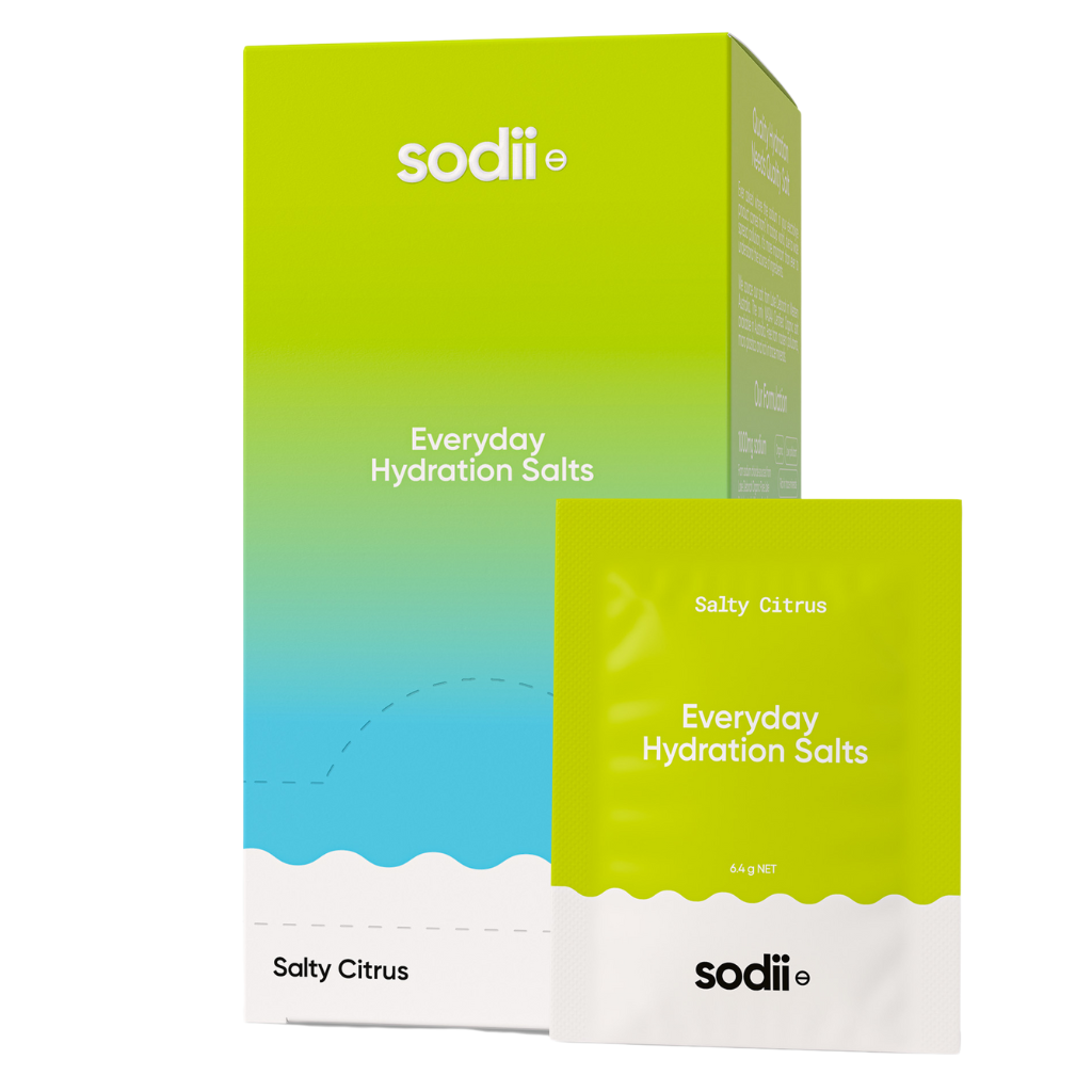 Sodii Everyday Hydration Salts - 30 Sachets - Salty Citrus
