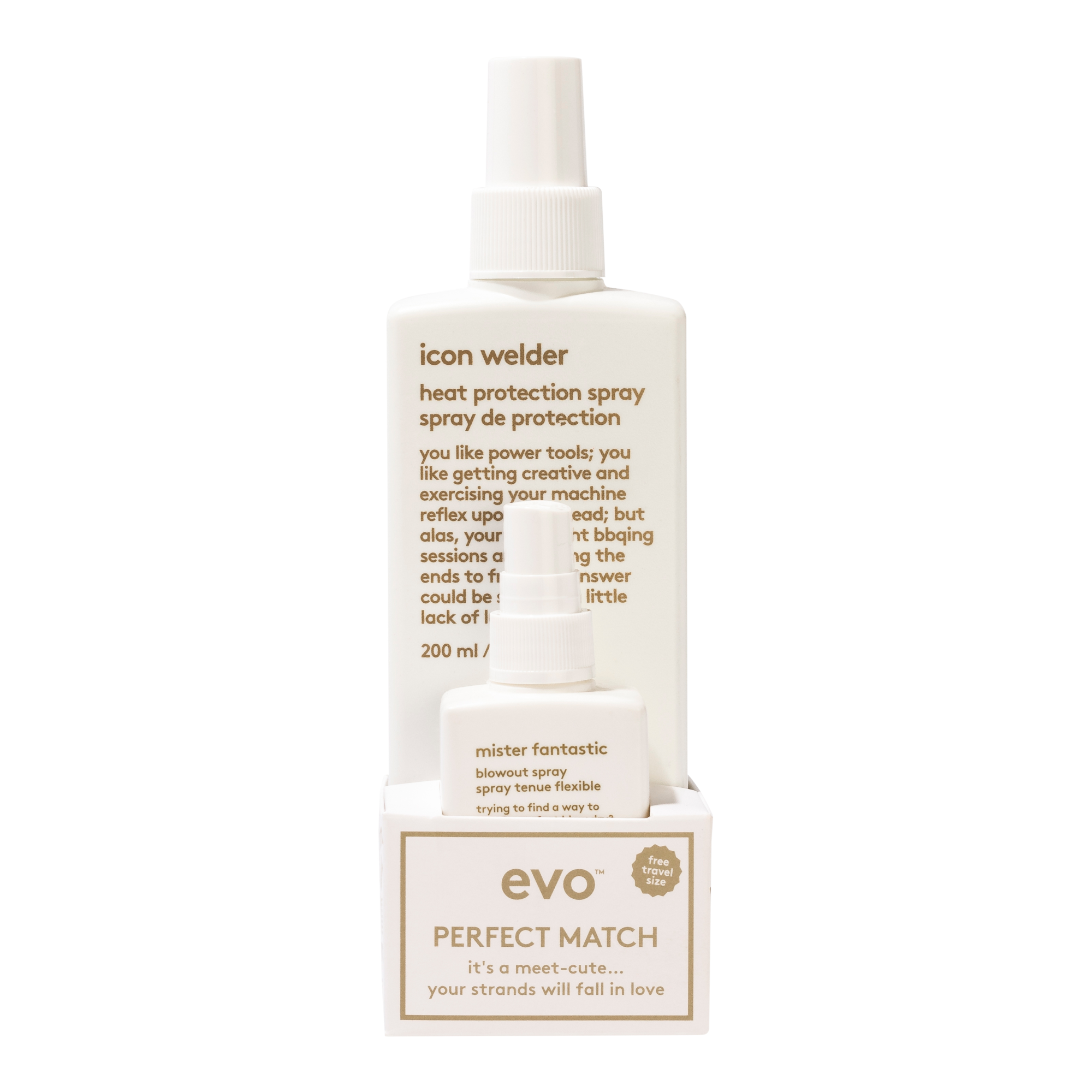 Evo Icon Welder Heat Protection Spray 6.7oz/200mL Evo Icon Welder Heat Protection Spray 6.7oz/200mL