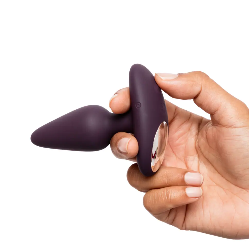 Lovehoney Mon Ami Vibrating Plug - Purple