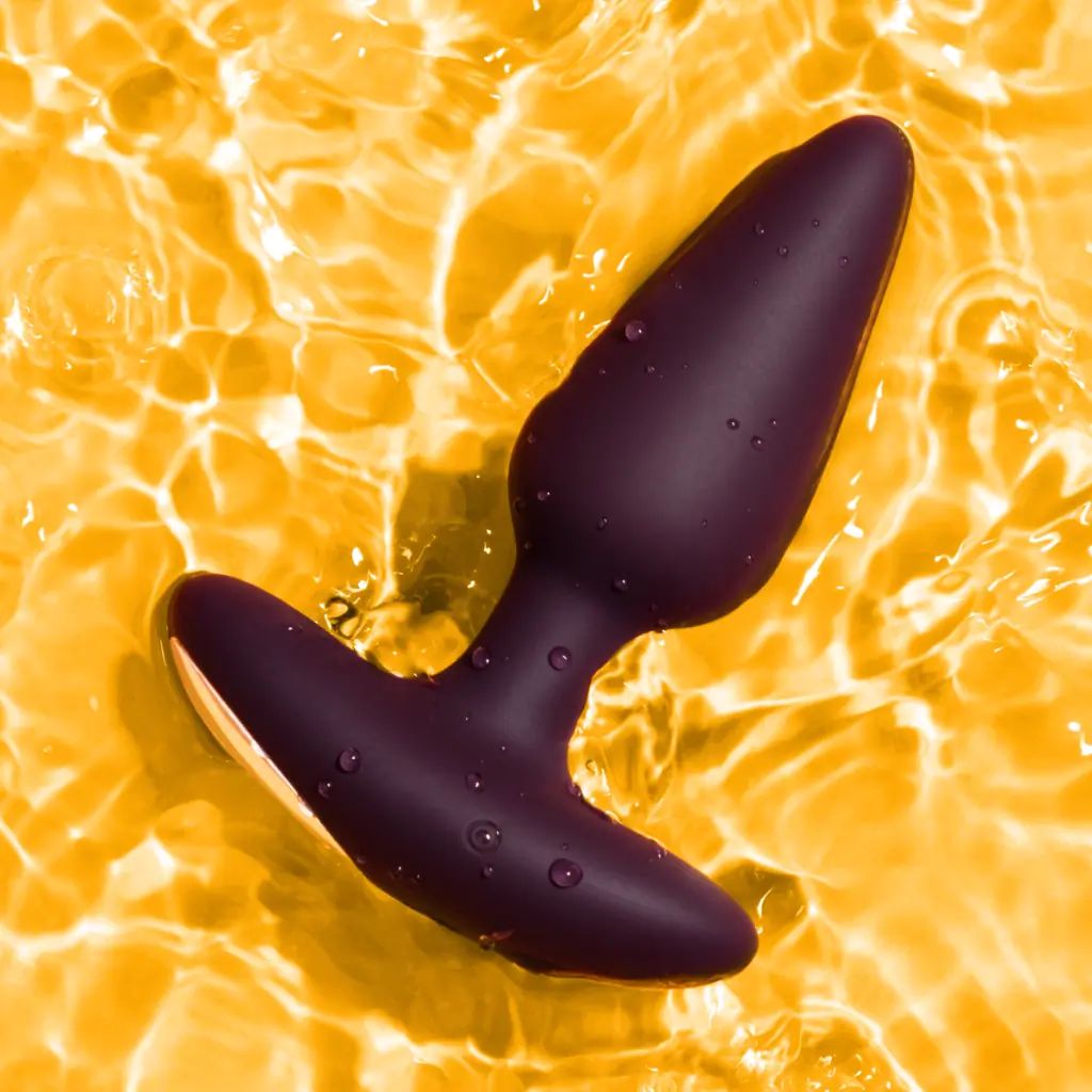 Lovehoney Mon Ami Vibrating Plug - Purple
