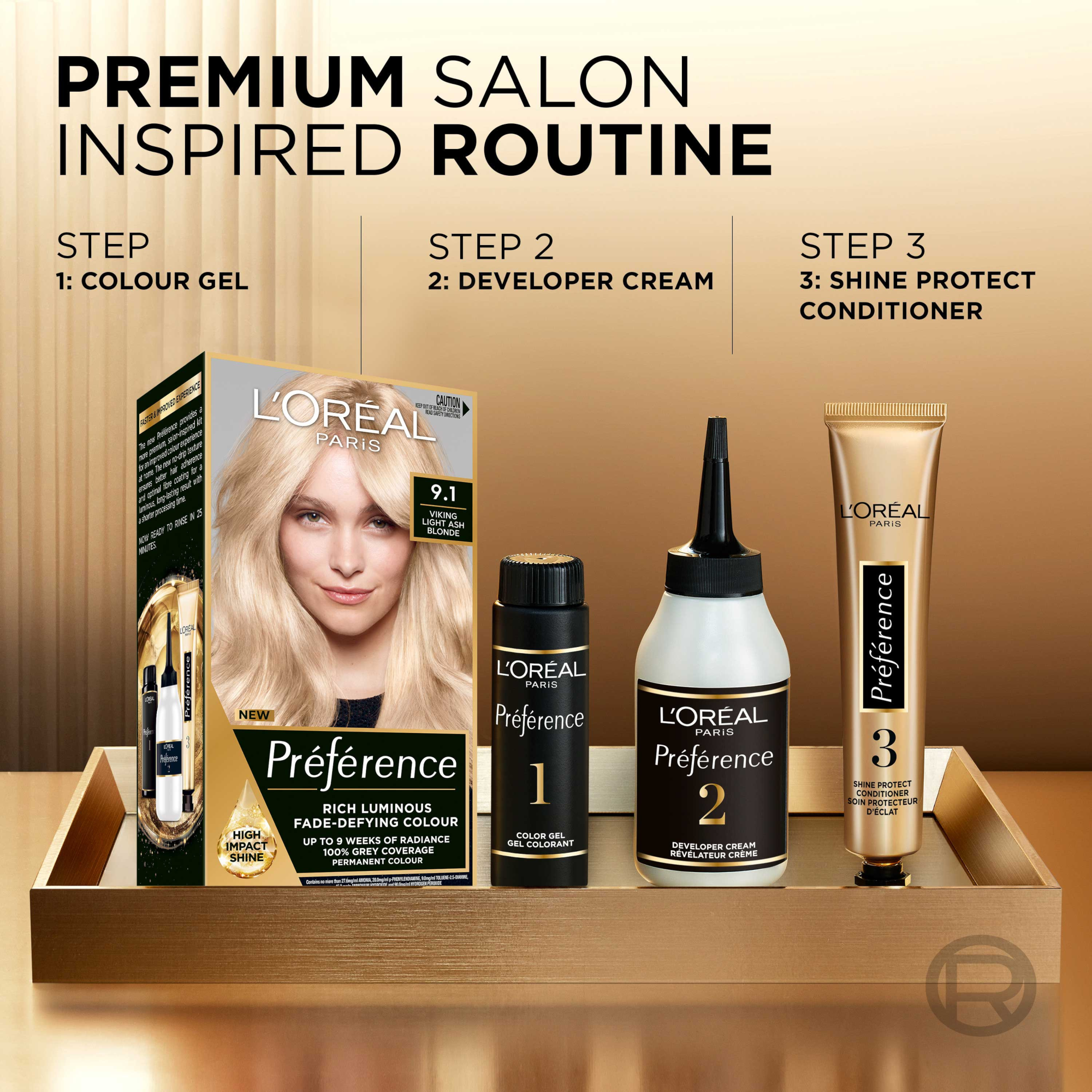 L'Oreal Paris Preference Permanent Hair Colour