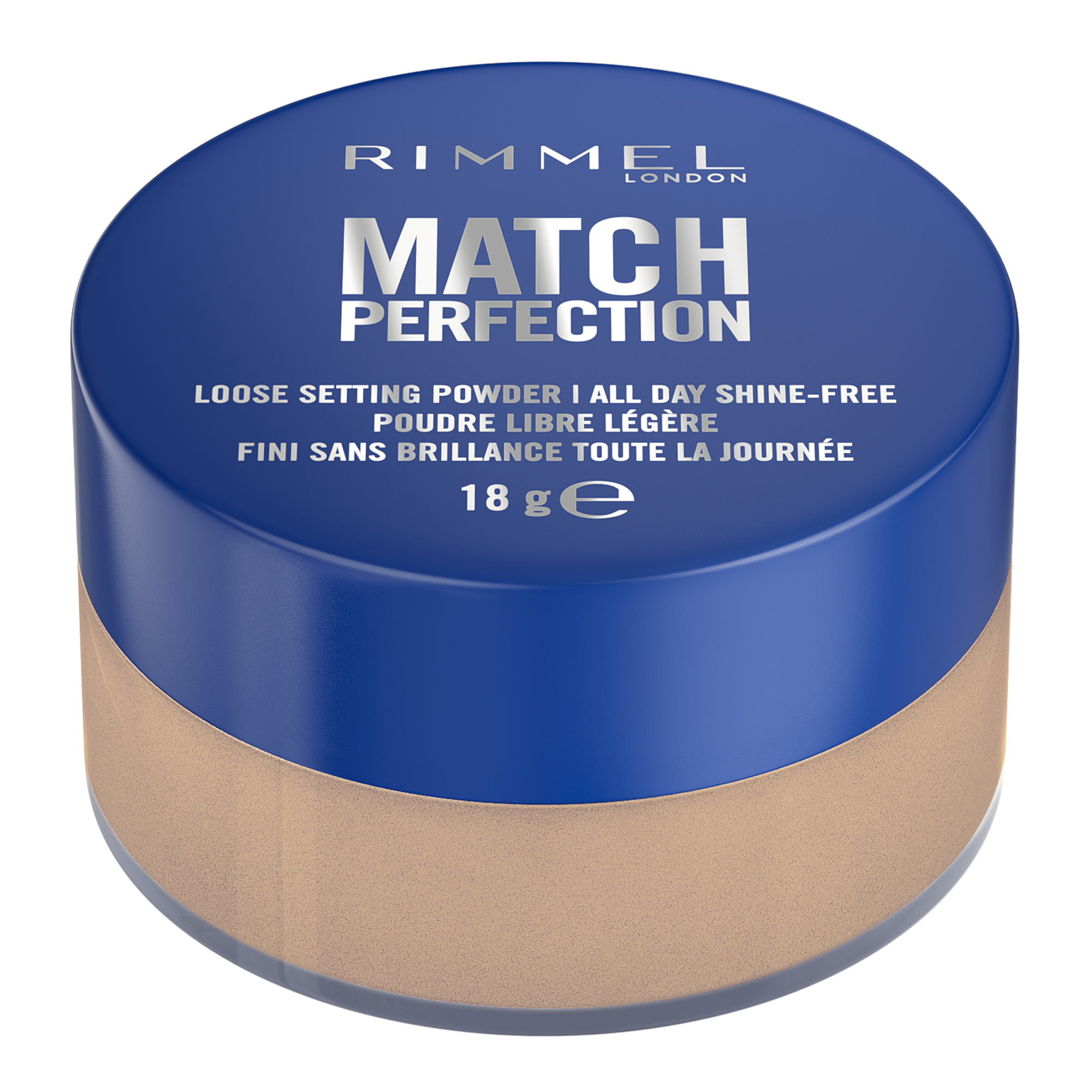 Rimmel London Match Perfection Loose Setting Powder, 002, Translucent Honey