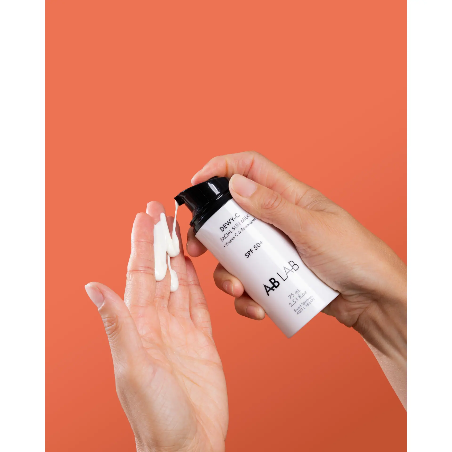AB LAB by Adore Beauty Dewy-C SPF50+ Facial Sun Milk 75mL