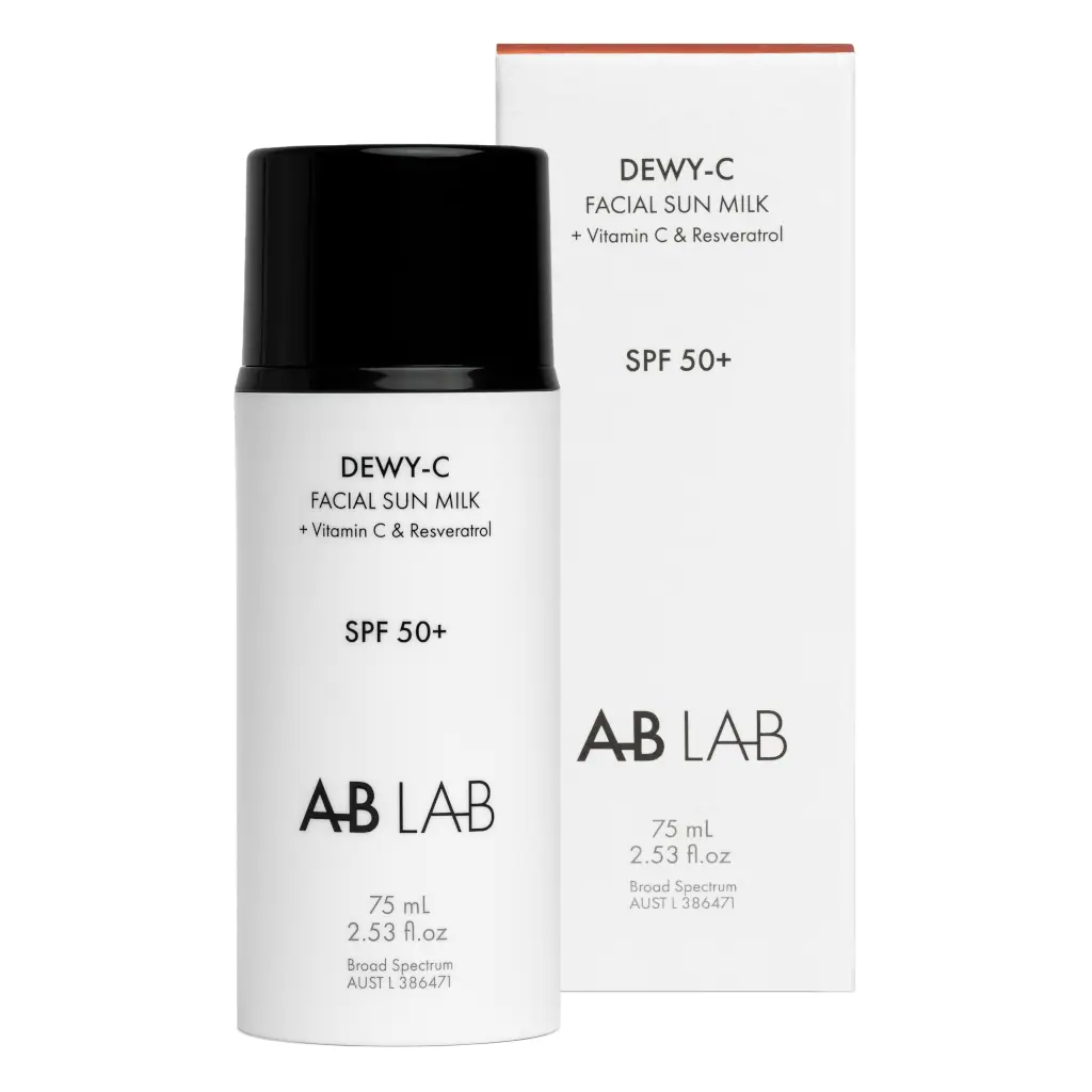 AB LAB by Adore Beauty Dewy-C SPF50+ Facial Sun Milk 75mL