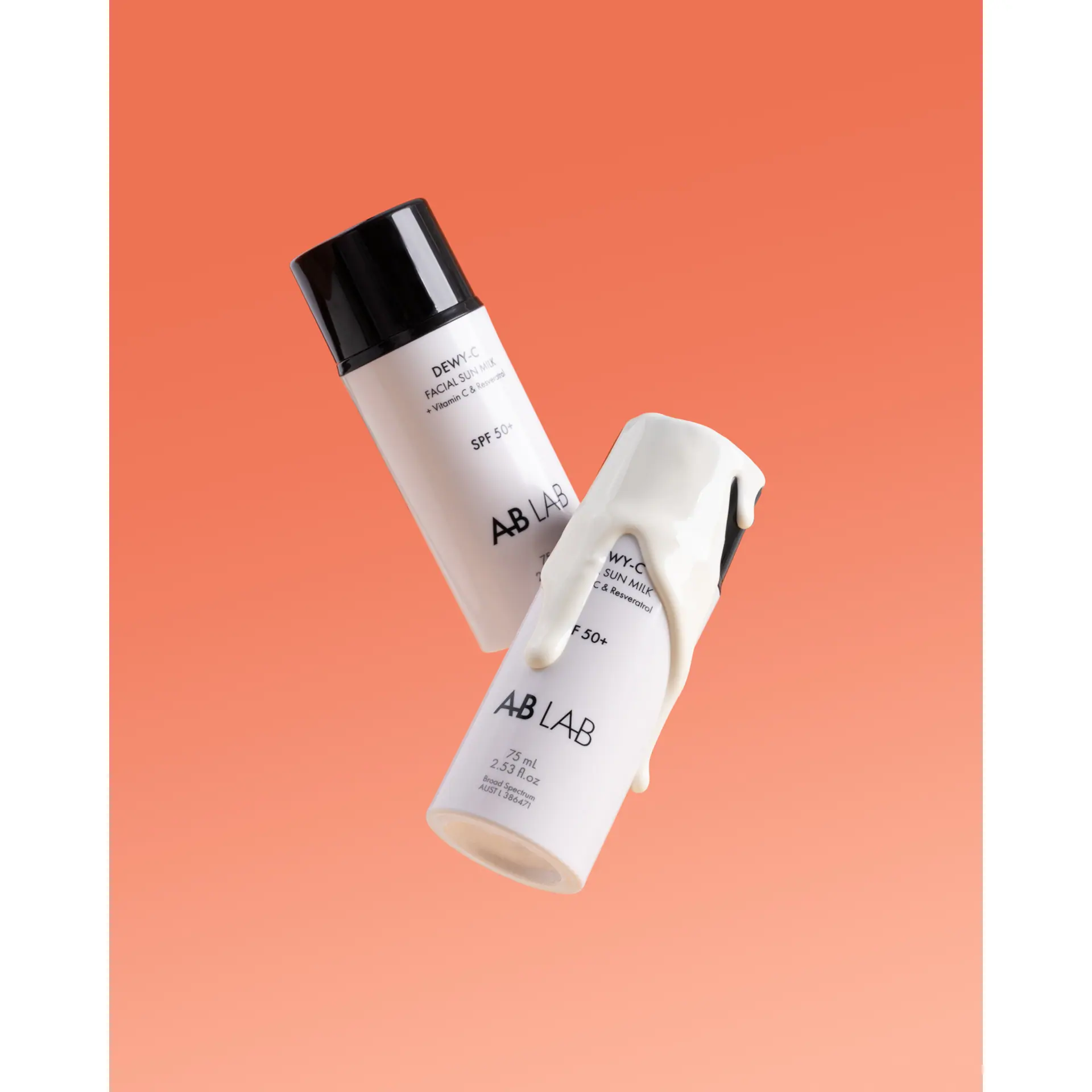 AB LAB by Adore Beauty Dewy-C SPF50+ Facial Sun Milk 75mL