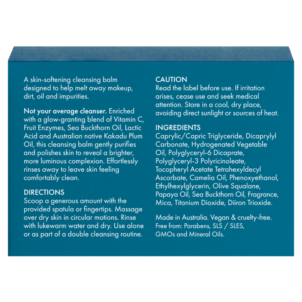 AB LAB by Adore Beauty Dewy-C Enzymatic Cleansing Balm 100ml with Vitamin C and Fruit Enzymes