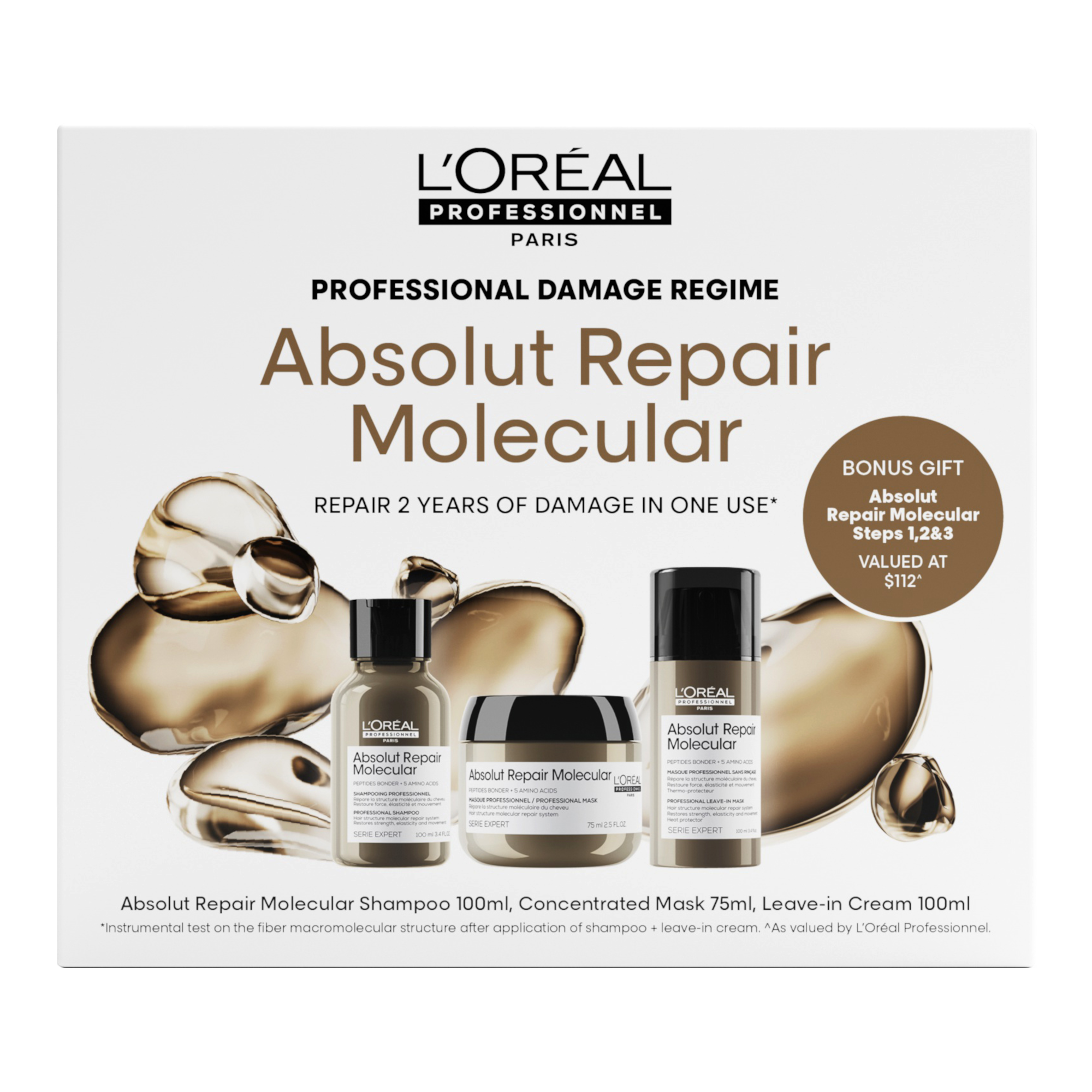 L'Oréal Professionnel Absolut Repair Molecular Starter Kit 2