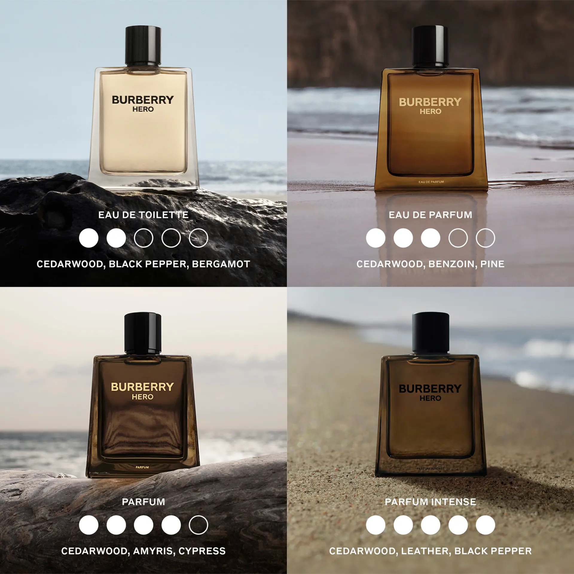 Burberry Hero Parfum Intense For Men 100ml