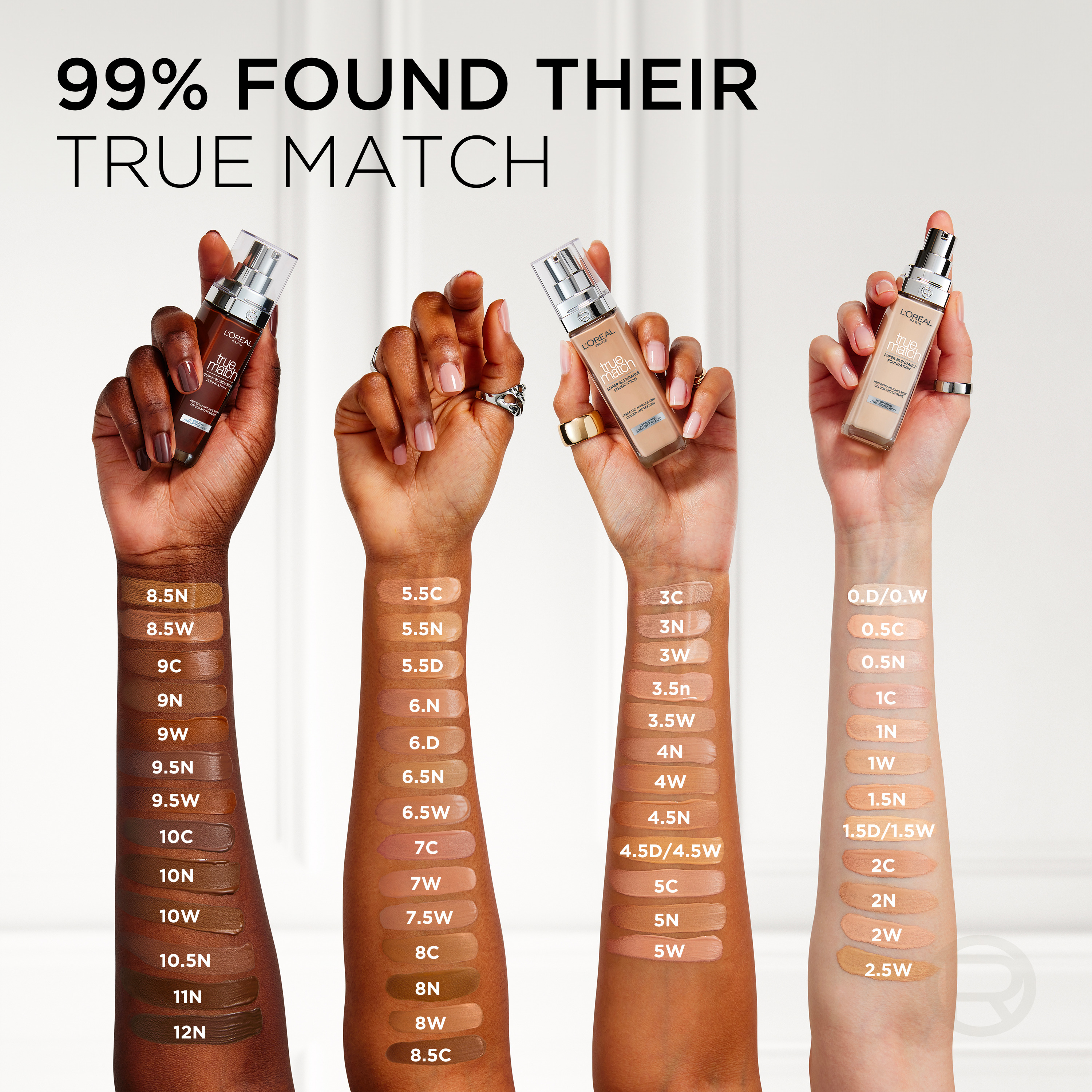 L'Oréal Paris True Match Liquid Foundation 30ml