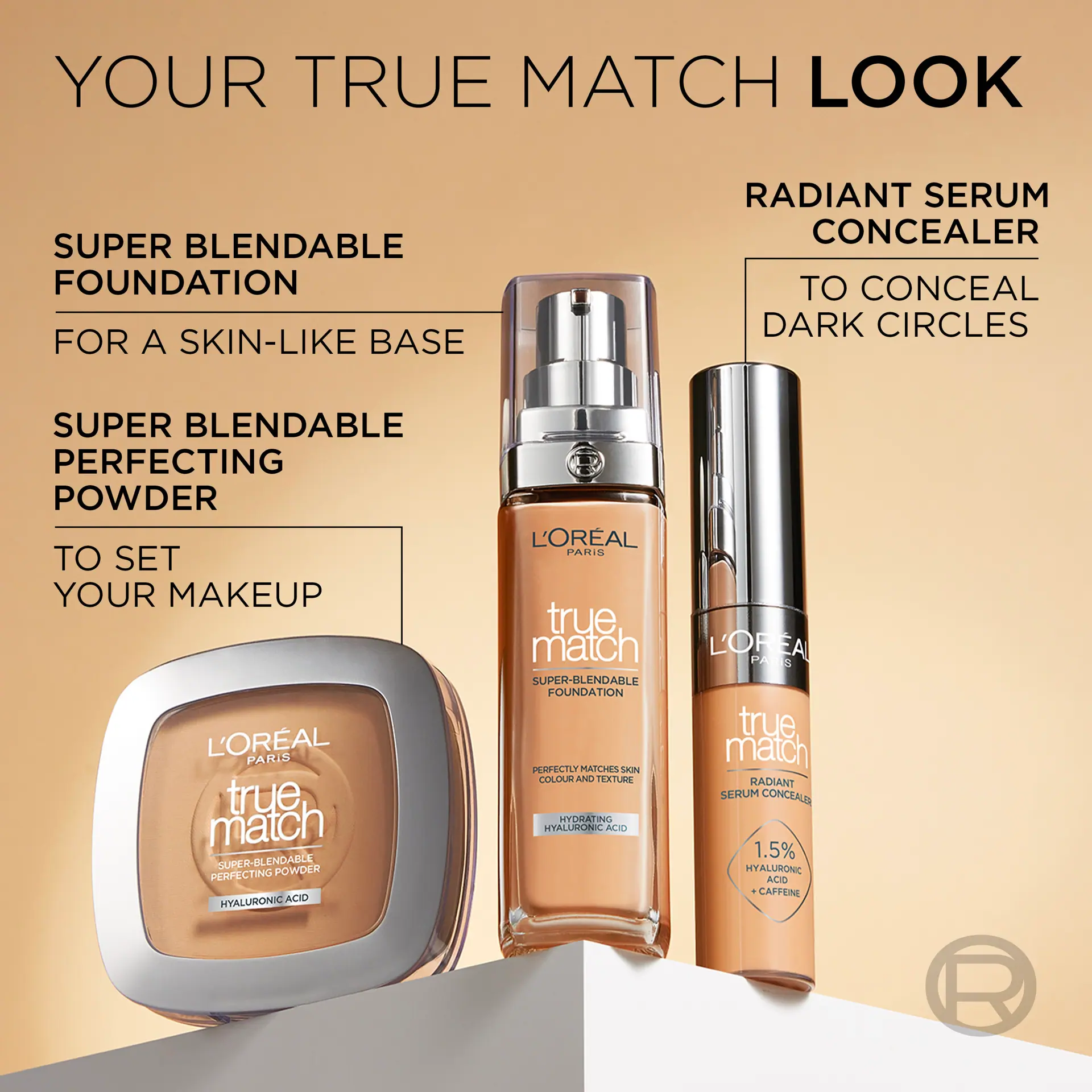 L'Oréal Paris True Match Liquid Foundation 30ml