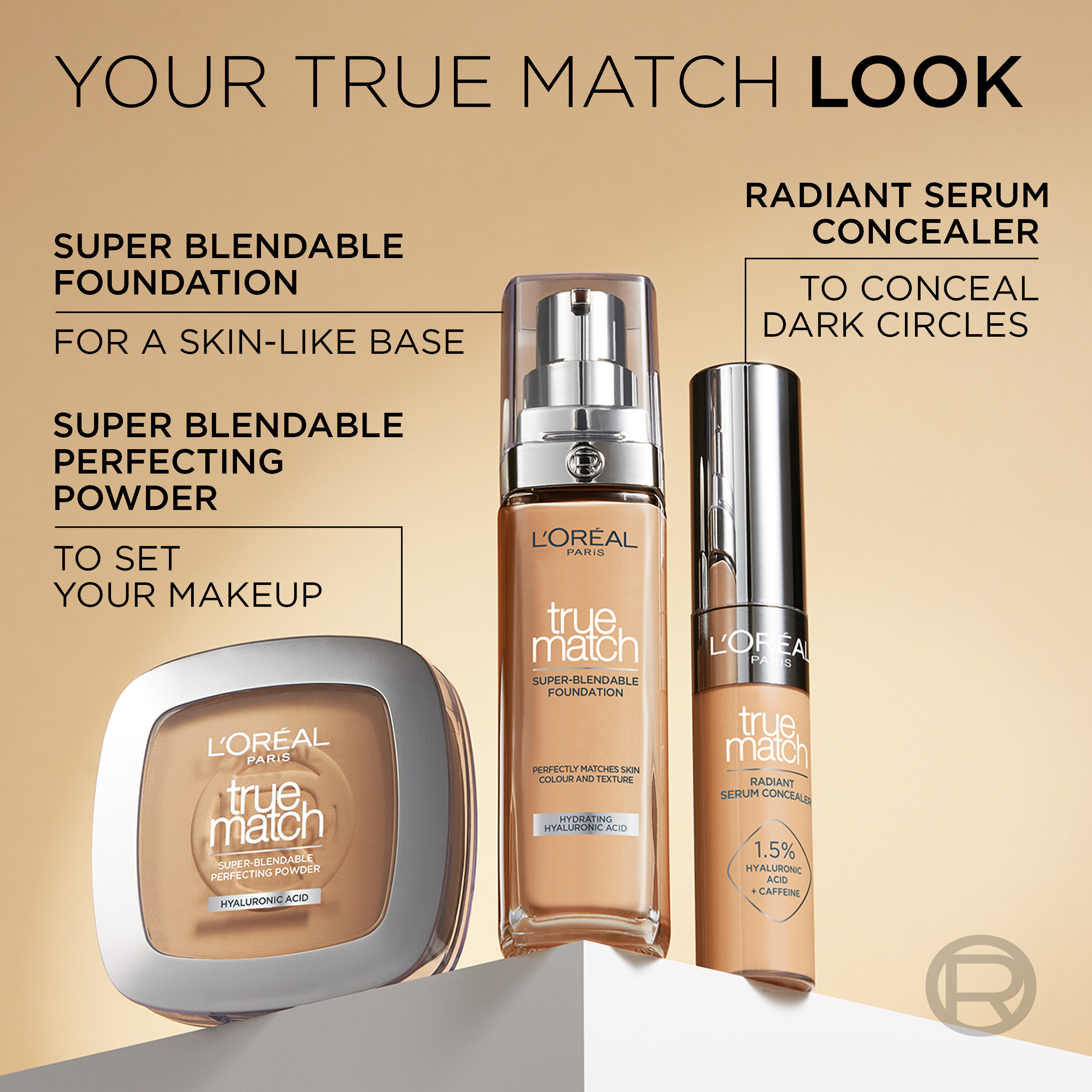 L'Oréal Paris True Match Liquid Foundation 30ml