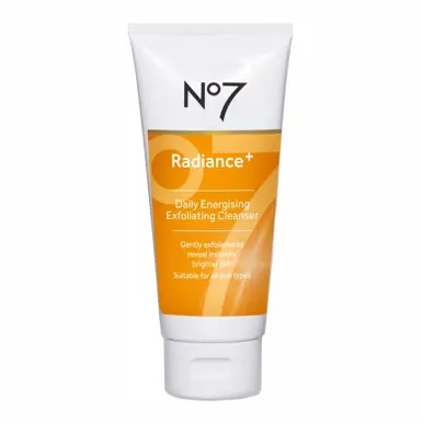 No7 Radiance+ Daily Energising Exfoliating Cleanser 100ml