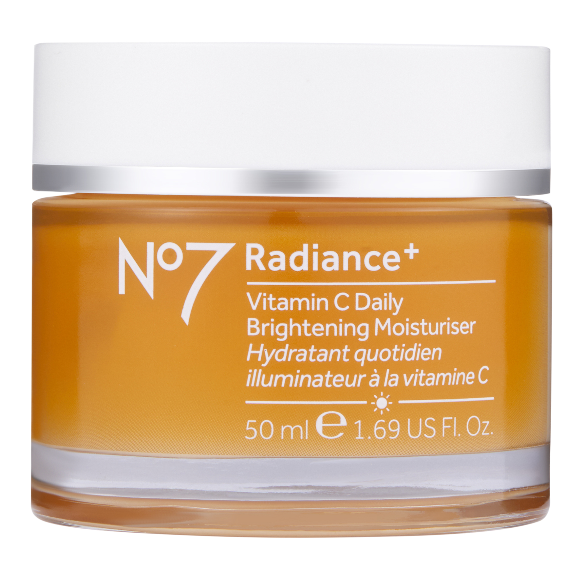 No7 Radiance+ Vitamin C Brightening Day Gel Cream Moisturiser 50ml