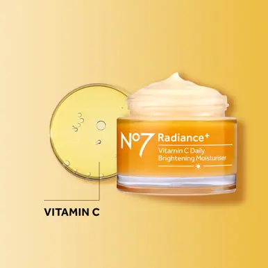 No7 Radiance+ Vitamin C Brightening Day Gel Cream Moisturiser 50ml