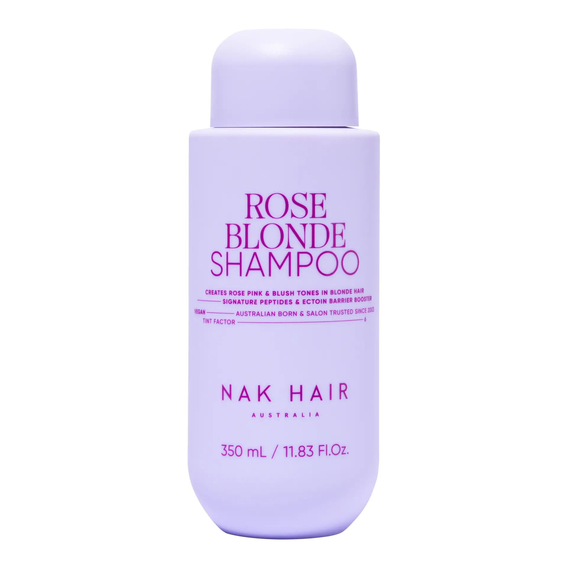 NAK Hair Signature Rose Blonde Shampoo 350ml