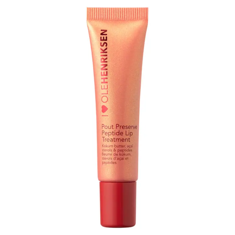 Ole Henriksen Pout Preserve Peptide Lip Treatment, Strawberry Sorbet