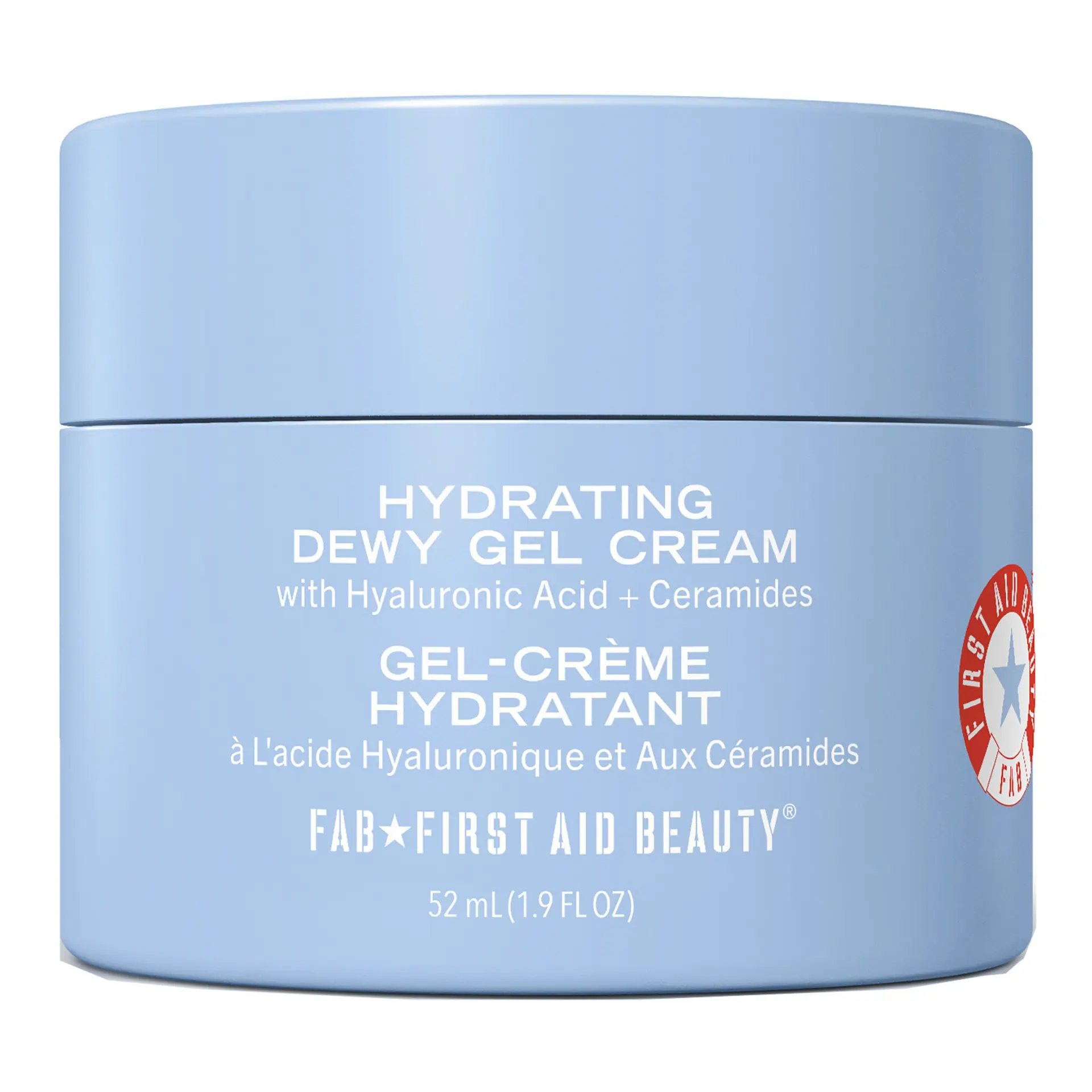 First Aid Beauty Hydrating Dewy Gel Cream Moisturizer with Hyaluronic Acid + Ceramides 52ml