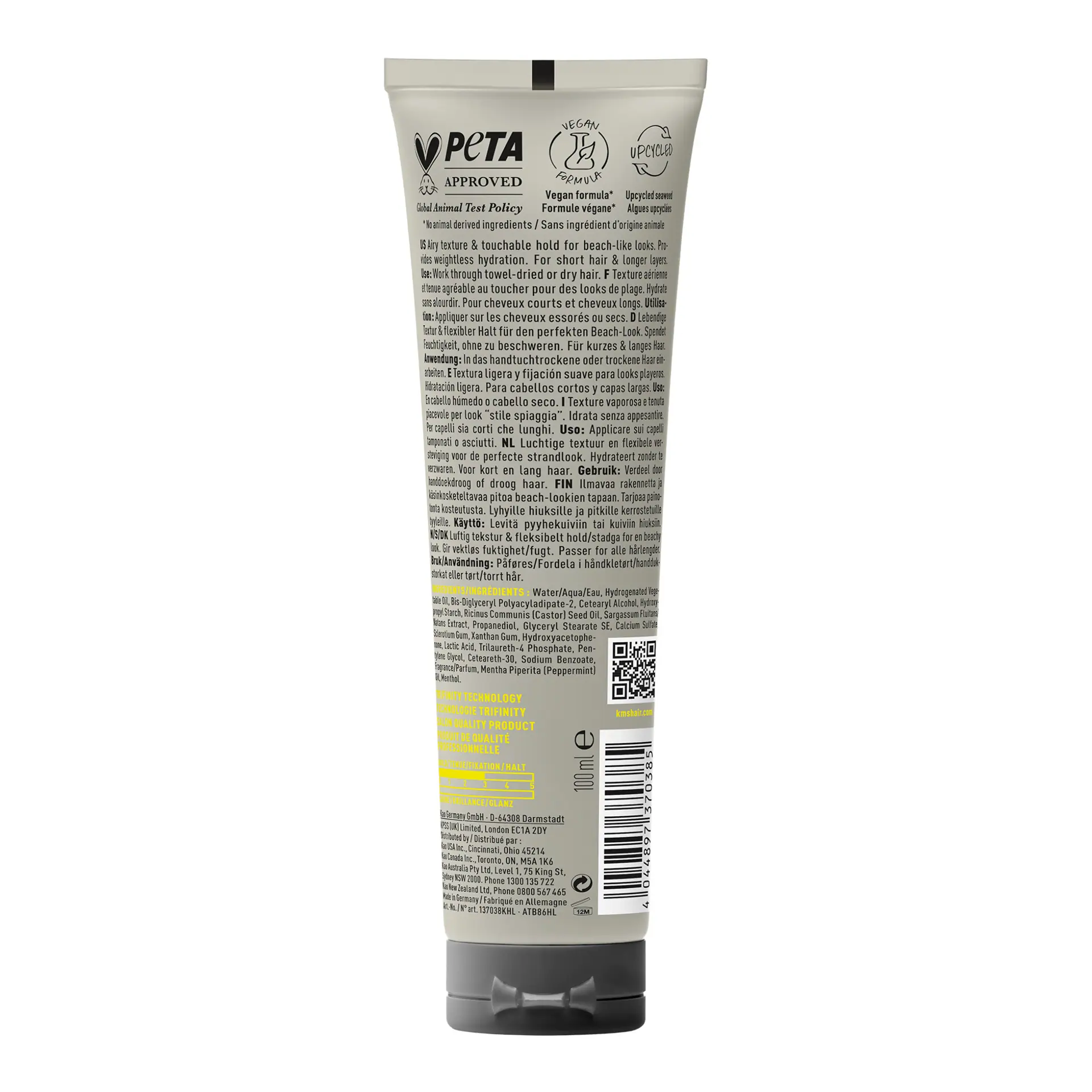 KMS Hairstay Beach Style Creme 100ml