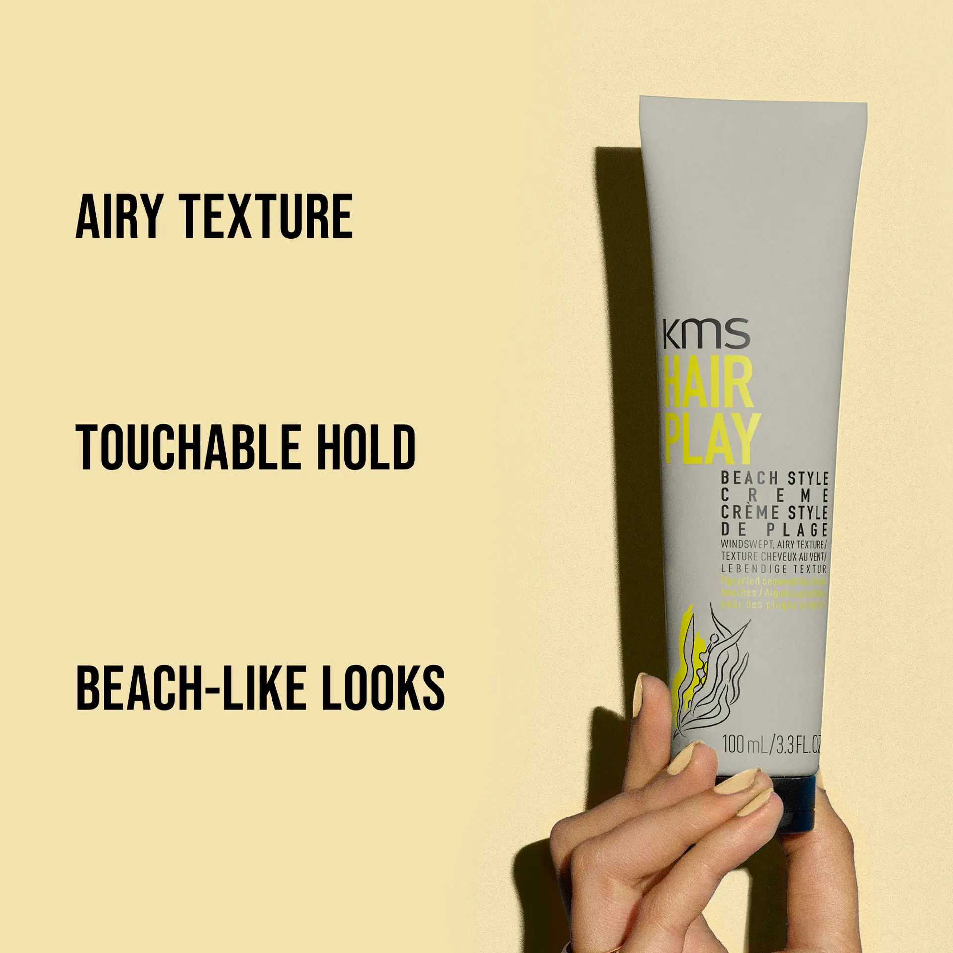 KMS Hairstay Beach Style Creme 100ml