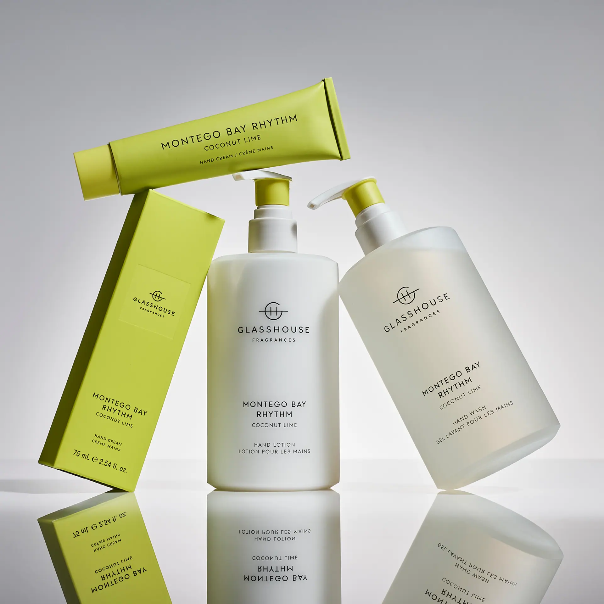 Glasshouse Fragrances 450ml Hand Lotion - MONTEGO BAY RHYTHM