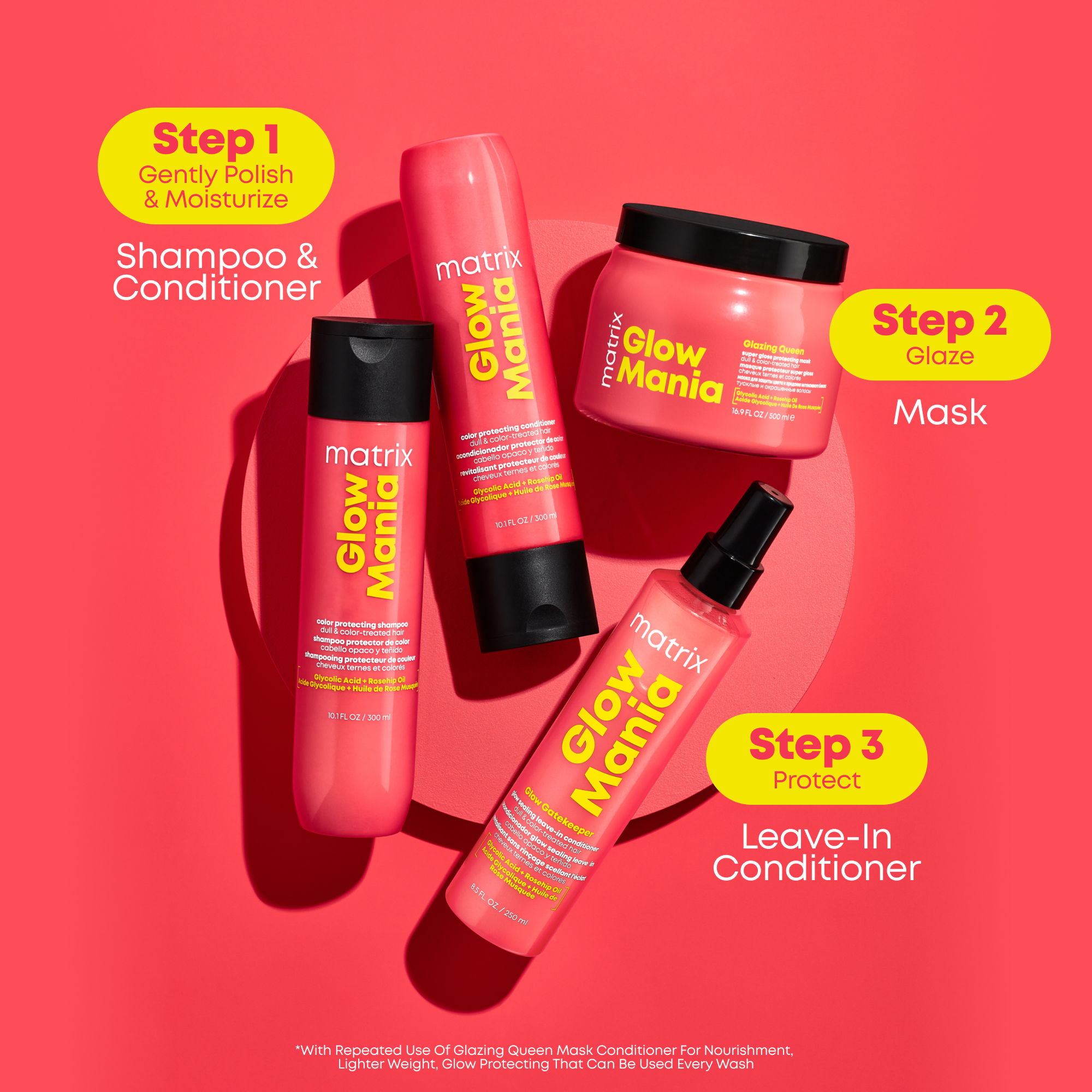 Matrix Glow Mania Color Protecting Conditioner 300ML