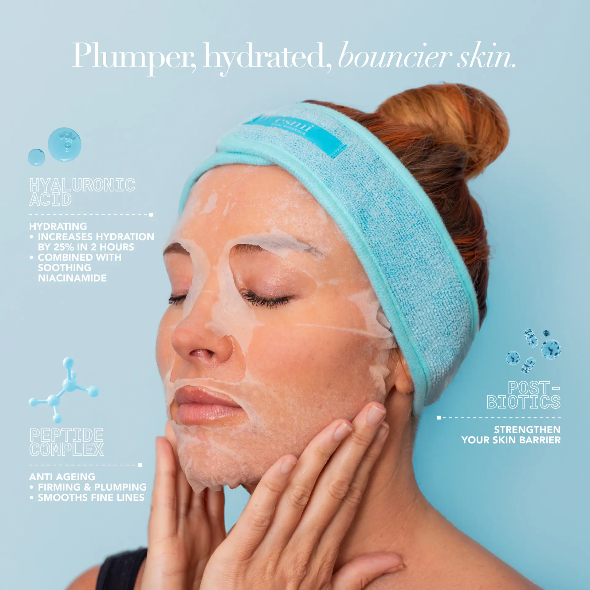 Esmi Skin Minerals Thirsty Skin Plumping Sheet Mask