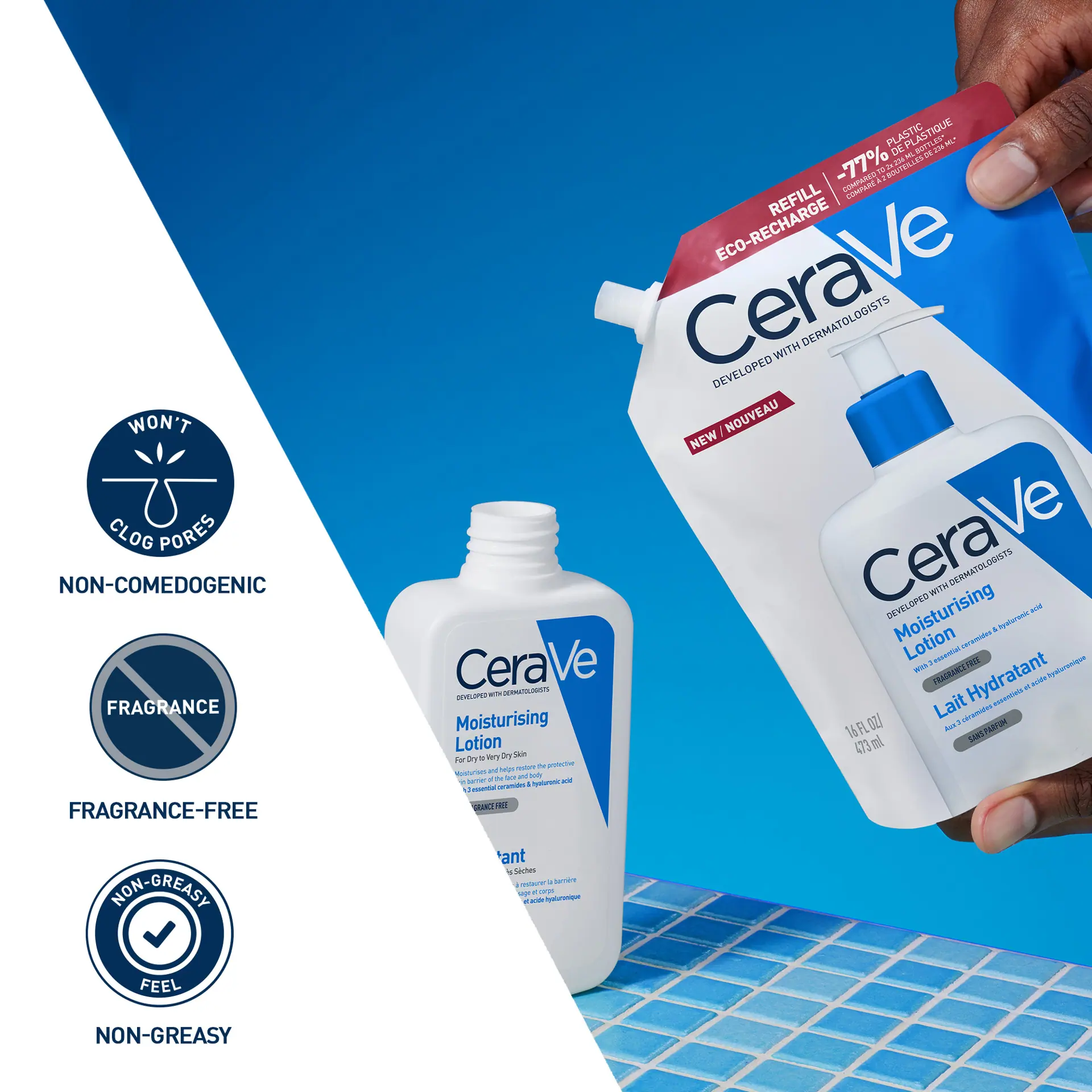 CeraVe Moisturising Lotion Eco-Recharge Refill 473ml