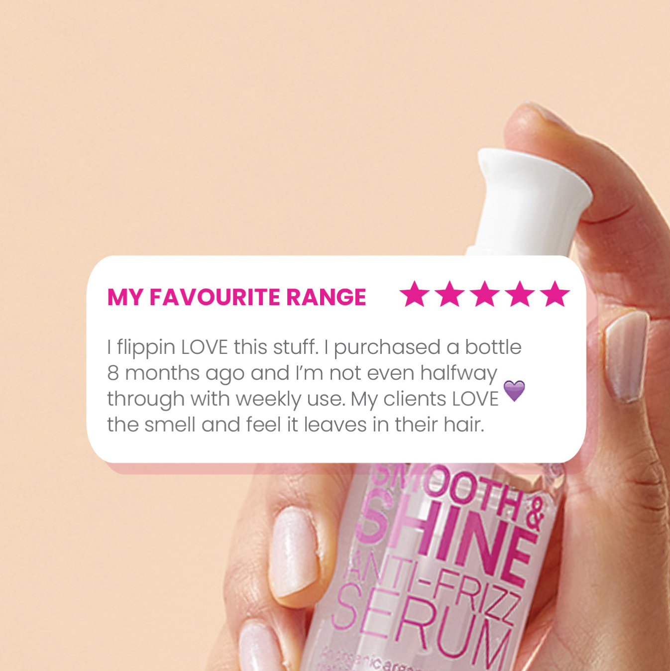 ELEVEN Australia Smooth & Shine Anti-Frizz Serum - 60ml