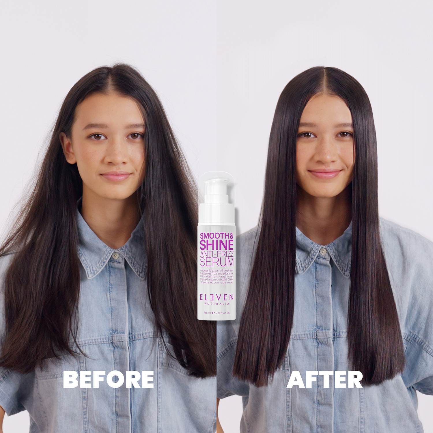 ELEVEN Australia Smooth & Shine Anti-Frizz Serum - 60ml