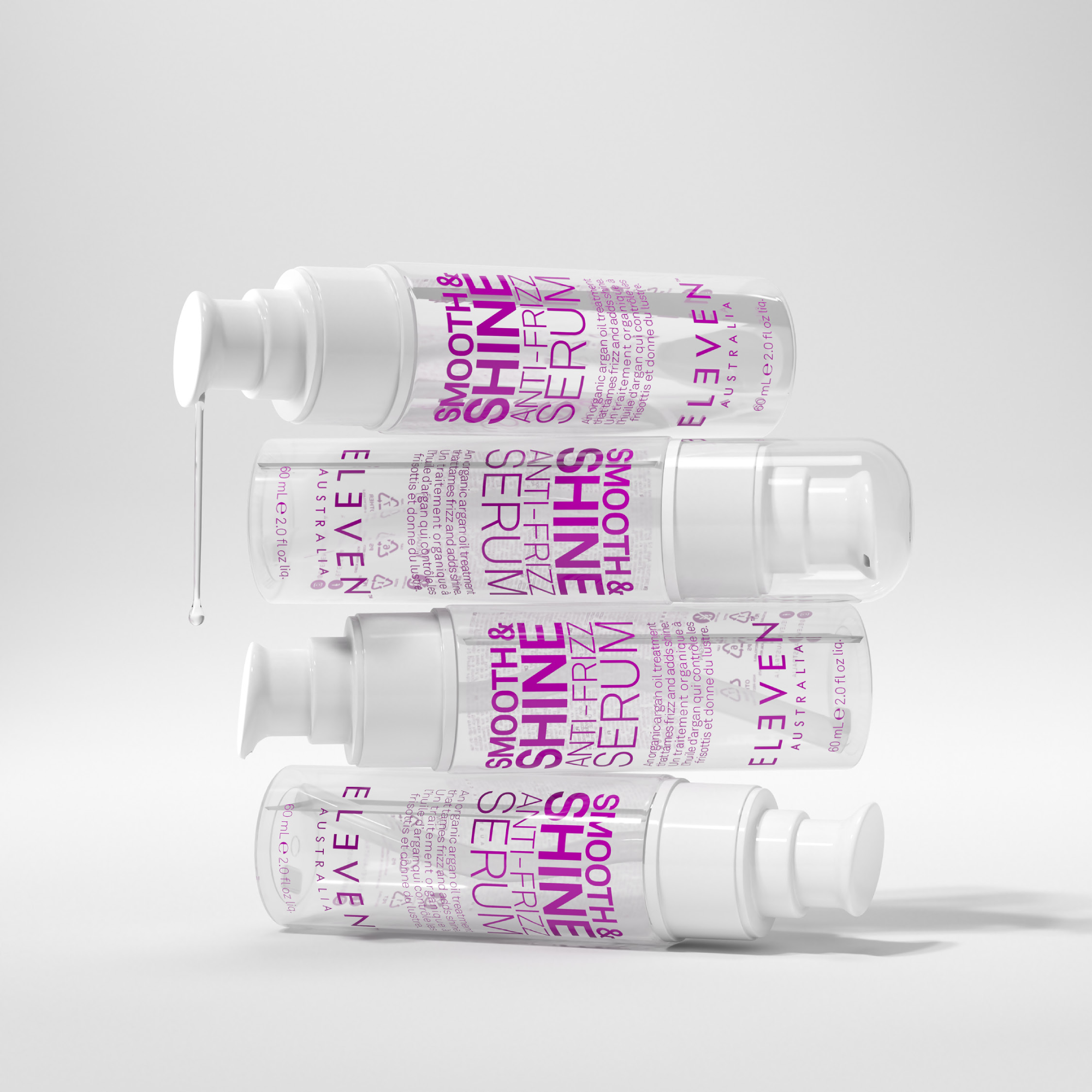 ELEVEN Australia Smooth & Shine Anti-Frizz Serum - 60ml