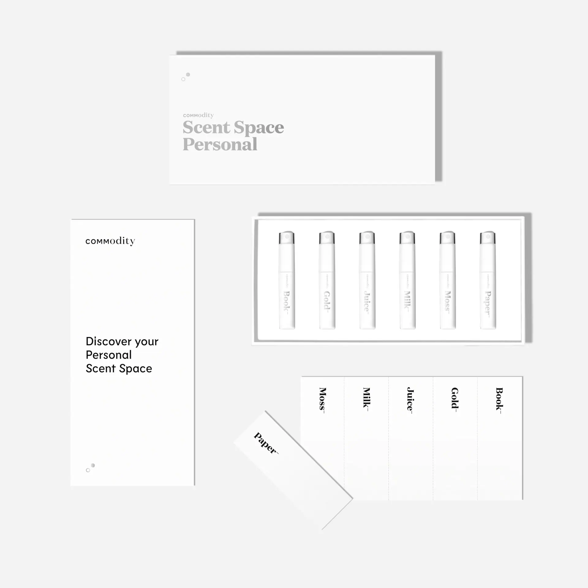 Commodity Personal Scent Space Kit (6 x 2ml)