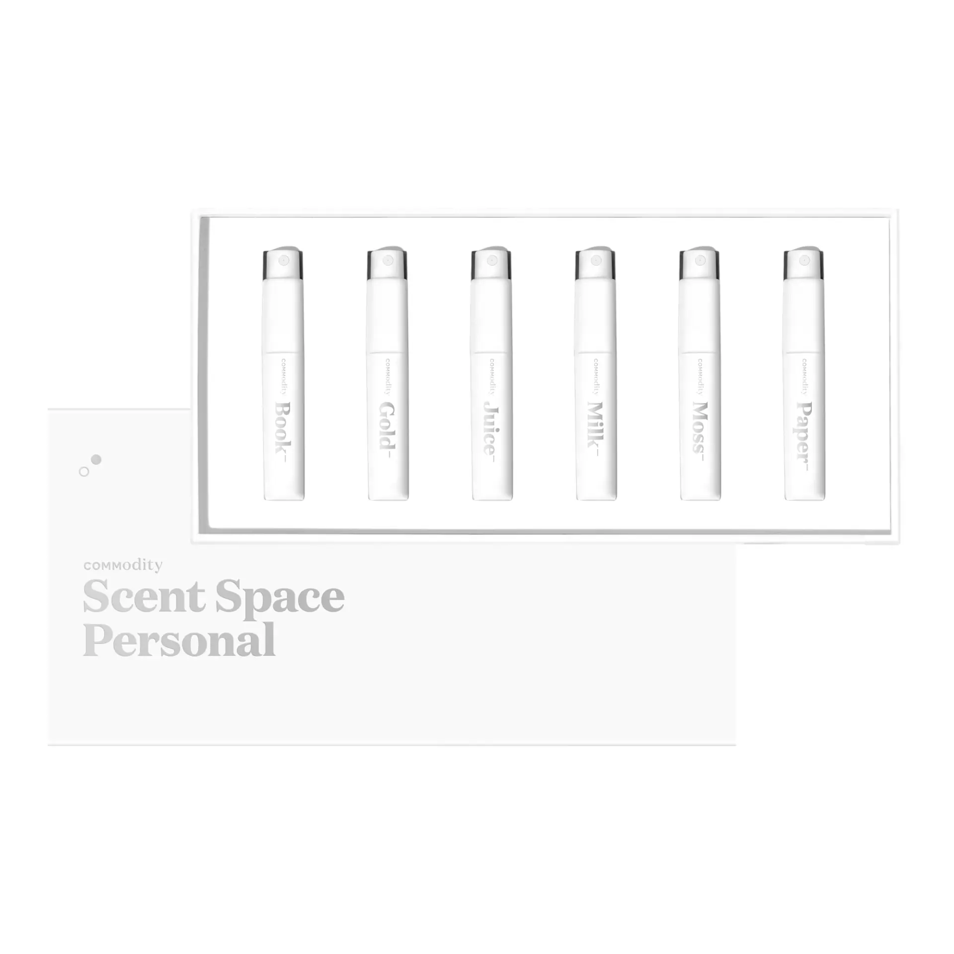 Commodity Personal Scent Space Kit (6 x 2ml)